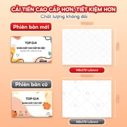 Giấy ăn rút  Đa Sắc Top Gia thùng 30 gói cao cấp 4 lớp dập vân 4D chắc chắn siêu dai, mềm mịn 3