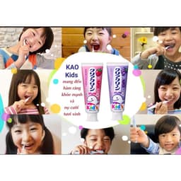 [NHẬT BẢN] Kem Đánh Răng Kao Kids Cho Bé - 70g 7