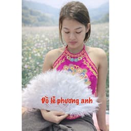 quạt lông vũ ĐỦ MẦU, quạt cô chín, quạt lông công hầu đồng, hầu thánh hàng đẹp 8