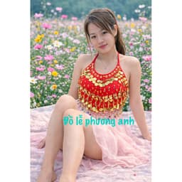 có video,  yếm đính đá đủ màu, yếm xèng, yếm nhạc có lót trong  hàng 2 lớp l cao cấp 8