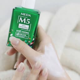 Kem chống nắng M5 Khiết Hương Duyên Thị Bách Y Sâm 50ml - KCN MEDA M5 Nâng Tone Cho Da Dầu Mụn 4
