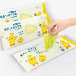 Hộp 10 đôi gang tay cao su cổ dài, không mùi kháng khuẩn 2