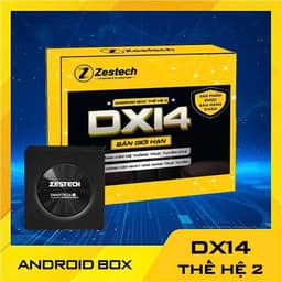 Android Box Zestech DX14 PLUS TH2 TH2 RAM 8GB/128GB Tặng VIETMAPLIVE và SIM 4G, Chip 8 nhân cấu hình mạnh mẽ ổn định 3