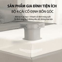 Kẹp Cố Định Ga Giường MeHaa Bộ 4 Chiếc – Kẹp Giữ Ga Nệm Chống Xô Lệch, Chống Trượt Ga Giường 3