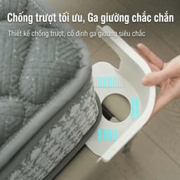Kẹp Cố Định Ga Giường MeHaa Bộ 4 Chiếc – Kẹp Giữ Ga Nệm Chống Xô Lệch, Chống Trượt Ga Giường 2