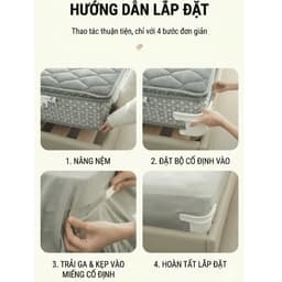 Kẹp Cố Định Ga Giường MeHaa Bộ 4 Chiếc – Kẹp Giữ Ga Nệm Chống Xô Lệch, Chống Trượt Ga Giường 6