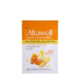 Gói Khăn y tế gừng nghệ Altawel giúp giảm thâm, mờ rạn, lấy lại vóc dáng cho phụ nữ sau sinh 6