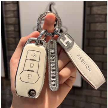 Vỏ Bọc Chìa Khoá Xe Ford Ranger / XLS / Everest TPU Mềm – Ốp Bảo Vệ Chìa Remote Chống Trầy, Chống Bụi