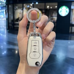 Vỏ Bọc Chìa Khoá Xe Ford Ranger / XLS / Everest TPU Mềm – Ốp Bảo Vệ Chìa Remote Chống Trầy, Chống Bụi 6