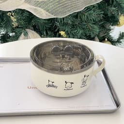 Bát Ăn Mì Inox 304 Có Tay Cầm Và Nắp Cách Nhiệt 900ml – Bát Úp Mì Chống Nóng, Tô Ăn Mì Tôm Cao Cấp Tiện Lợi 5
