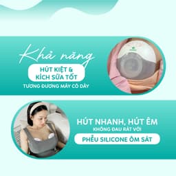 Máy Hút Sữa Rảnh Tay Kamidi Smart - Máy Hút Sữa Không Dây Kích Sữa Hút Kiệt 4
