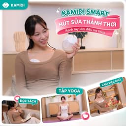 [Tặng cốp đôi] 2 Máy Hút Sữa Không Dây Kamidi Smart - Máy Hút Sữa Rảnh Tay - Máy Hút Sữa Cho Mẹ 4