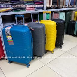 Vali Du Lịch Sọc Chéo Có Khoá Bảo Mật Cao Cấp DVN , Vali Chống Trộm, Chịu Lực Tốt PP004 2