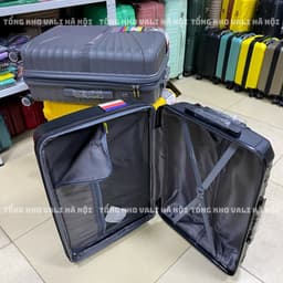 Vali Du Lịch Sọc Chéo Có Khoá Bảo Mật Cao Cấp DVN , Vali Chống Trộm, Chịu Lực Tốt PP004 3