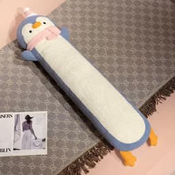 Gối Ôm Gấu Bông Chim Cánh Cụt Quang Khăn Nhà Miu Gấu Xinh 5