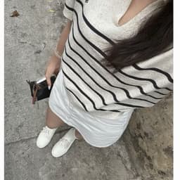 (ẢNH OLDSCHOOL) Chân váy KAKI MỀM dáng ngắn chữ A kèm quần trong cho nữ m506 2
