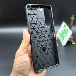 Ốp Lưng SONY XPERIA 1 IV (X1 Mark 4) Vân 3D Carbon Phay Xước Chống Sốc 6