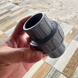 Rắc co nối ống PVC phi 21 27 34, khớp nối nhanh ống nước, rắc co nhựa kín nước 3