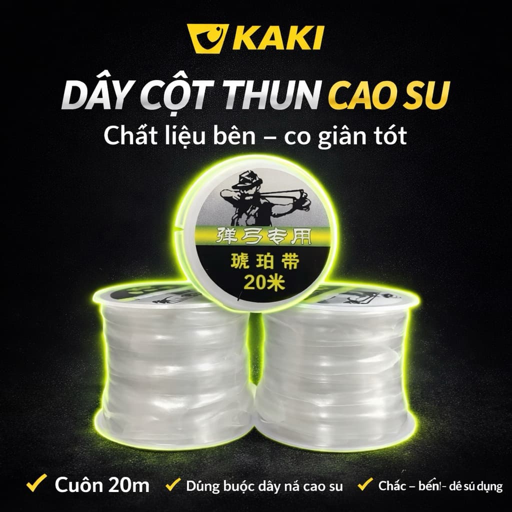 Dây Cột Thun Cao Su