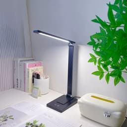 Đèn học để bàn chống cận bảo vệ mắt, đèn bàn làm việc Lovida tích điện 10.000mAh ánh sáng không nhấp nháy RA/CRI 95-97 7