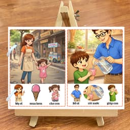 Thẻ Flash EVON BABY dạy bé tập nói - Bé Tập Nói Nhờ Mẹ Giúp 8