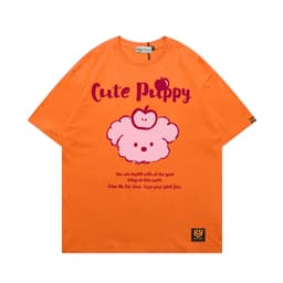 Áo Thun 3170 Phom Rộng HY KOREA Vải Cotton 65/35 Co giãn Phù Hợp Nam Nữ Từ 35 Tới 80kg 4