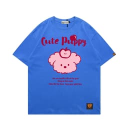 Áo Thun 3170 Phom Rộng HY KOREA Vải Cotton 65/35 Co giãn Phù Hợp Nam Nữ Từ 35 Tới 80kg 2