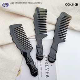 Lược Sừng Khía Thân Trúc Đủ Size Chăm Sóc Tóc Mềm Mại-XUONG MINH DUC 5