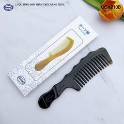 Lược Sừng Khía Thân Trúc Đủ Size Chăm Sóc Tóc Mềm Mại-XUONG MINH DUC 7