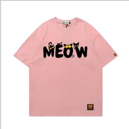 Áo Thun 3167 Phom Rộng HY KOREA Vải Cotton 65/35 Co giãn Phù Hợp Nam Nữ Từ 35 Tới 80kg 6