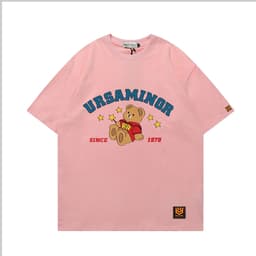 Áo Thun 3176 Phom Rộng HY KOREA Vải Cotton 65/35 Co giãn Phù Hợp Nam Nữ Từ 35 Tới 80kg 5