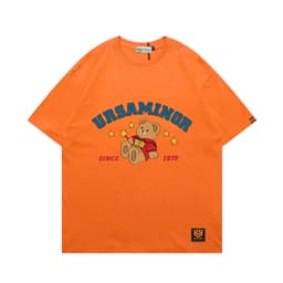 Áo Thun 3176 Phom Rộng HY KOREA Vải Cotton 65/35 Co giãn Phù Hợp Nam Nữ Từ 35 Tới 80kg 3