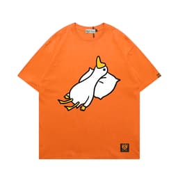 Áo Thun 3162 Phom Rộng HY KOREA Vải Cotton 65/35 Co giãn Phù Hợp Nam Nữ Từ 35 Tới 80kg 4