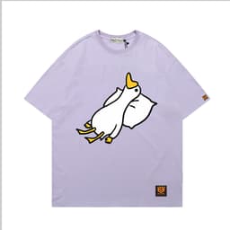 Áo Thun 3162 Phom Rộng HY KOREA Vải Cotton 65/35 Co giãn Phù Hợp Nam Nữ Từ 35 Tới 80kg 7