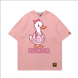 Áo Thun 3183 Phom Rộng HY KOREA Vải Cotton 65/35 Co giãn Phù Hợp Nam Nữ Từ 35 Tới 80kg 6