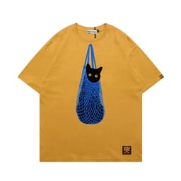 Áo Thun 3180 Phom Rộng HY KOREA Vải Cotton 65/35 Co giãn Phù Hợp Nam Nữ Từ 35 Tới 80kg 7