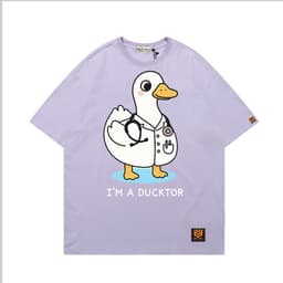 Áo Thun 3193 Phom Rộng HY KOREA Vải Cotton 65/35 Co giãn Phù Hợp Nam Nữ Từ 35 Tới 80kg 9