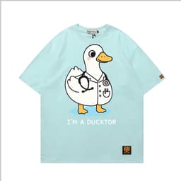 Áo Thun 3193 Phom Rộng HY KOREA Vải Cotton 65/35 Co giãn Phù Hợp Nam Nữ Từ 35 Tới 80kg 4