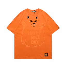 Áo Thun 3192 Phom Rộng HY KOREA Vải Cotton 65/35 Co giãn Phù Hợp Nam Nữ Từ 35 Tới 80kg 5
