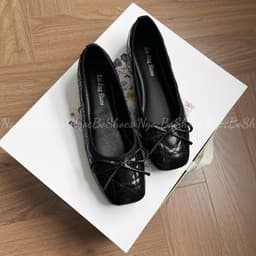 Giày Bệt Nữ - Giày Búp Bê Mary Jane Công Sở Nữ Da Khâu Quả Trám Đơn Giản Thanh Lịch Dễ Phối Đồ - N0031-Sona 6