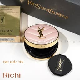 Cushion YSL bản vỏ da mới 2