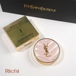 Cushion YSL bản vỏ da mới 4