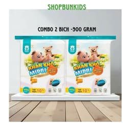 Combo 2 Gói Khăn vải khô Mipbi giá rẻ cho mẹ và bé sơ sinh - 600g, 900g, 800g, 1000g  4