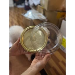 Hộp Nhựa Đựng Bánh Sinh Nhật Mini- Đựng Sôi- Bánh Bông Lan Trứng Muối - Đựng Bánh Ngọt NẮP CAO 9,5cm 9