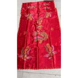 combo 1 bộ phủ diện + tấu hương, khăn trình đồng mở phủ, khăn tiễn căn hàng thêu 3D rồng phượng cao cấp k phai k bạc màu 1