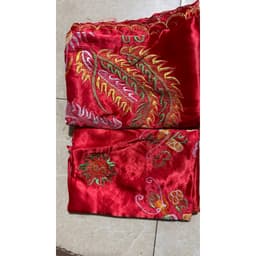 combo 1 bộ phủ diện + tấu hương, khăn trình đồng mở phủ, khăn tiễn căn hàng thêu 3D rồng phượng cao cấp k phai k bạc màu 5