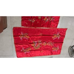 combo 1 bộ phủ diện + tấu hương, khăn trình đồng mở phủ, khăn tiễn căn hàng thêu 3D rồng phượng cao cấp k phai k bạc màu 3