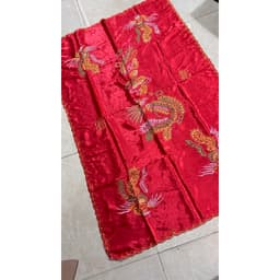 combo 1 bộ phủ diện + tấu hương, khăn trình đồng mở phủ, khăn tiễn căn hàng thêu 3D rồng phượng cao cấp k phai k bạc màu 7