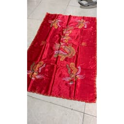 combo 1 bộ phủ diện + tấu hương, khăn trình đồng mở phủ, khăn tiễn căn hàng thêu 3D rồng phượng cao cấp k phai k bạc màu 8
