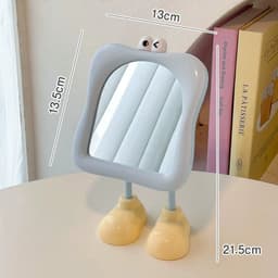 Gương Để Bàn Mini Hoạt Hình Chân Giày – Gương Trang Điểm Cute Decor Bàn Học, Bàn Làm 9
